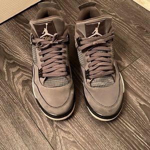 AIR JORDANS 4’s COOL GREYS SUEDE